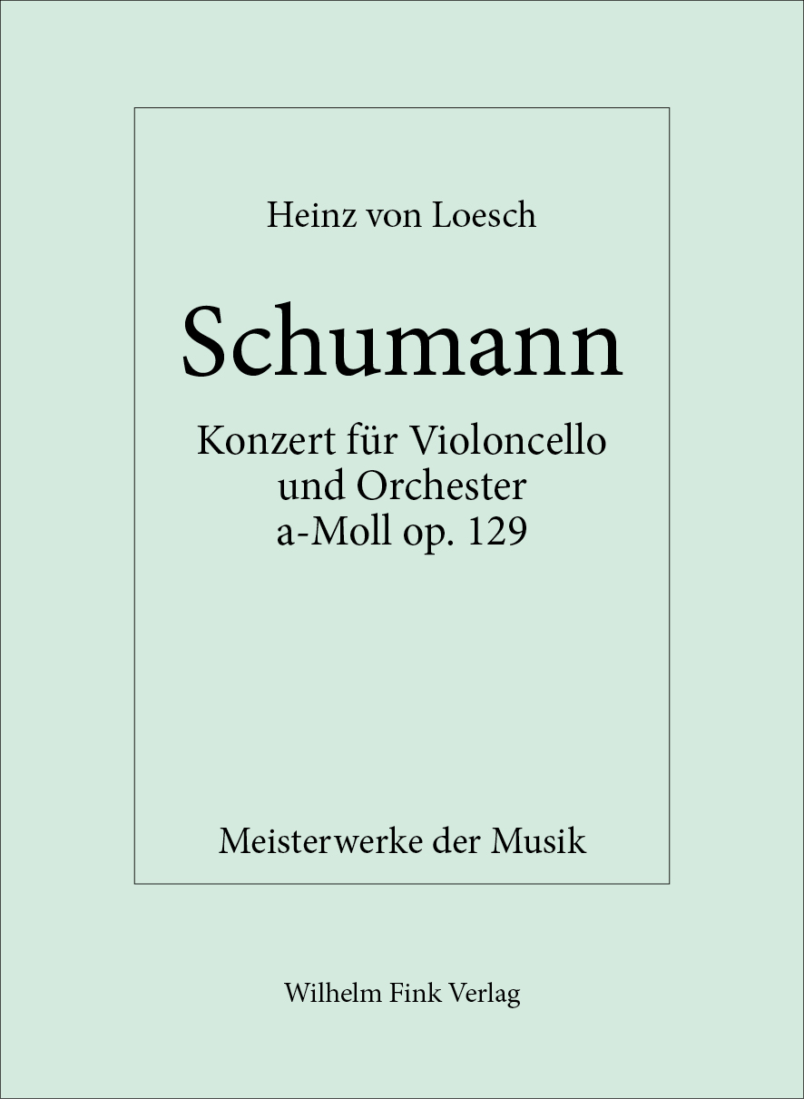 Robert Schumann, Konzert für Violoncello und Orchester