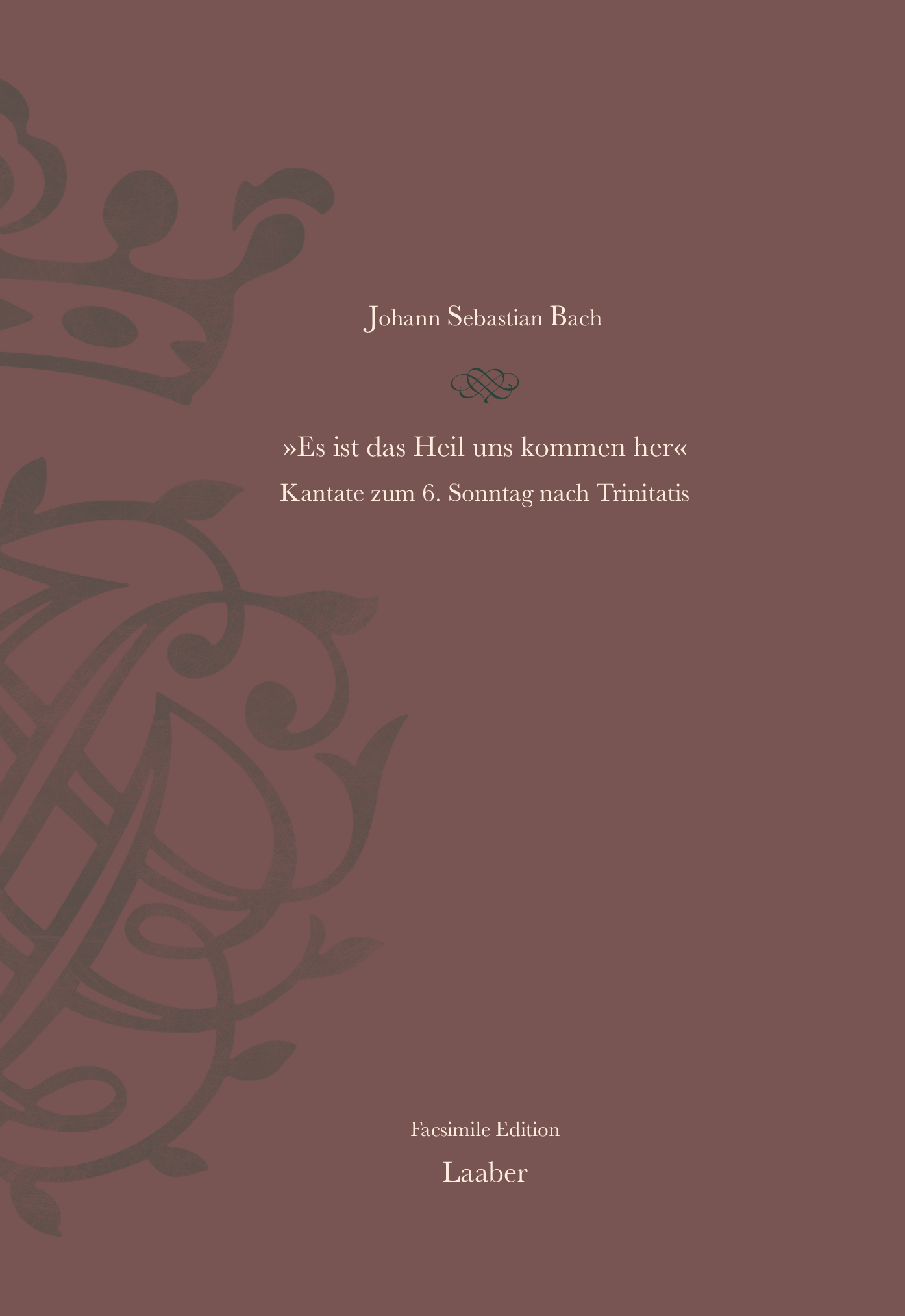 Johann Sebastian Bach, Kantate Nr. 9 (Mängelexemplar)